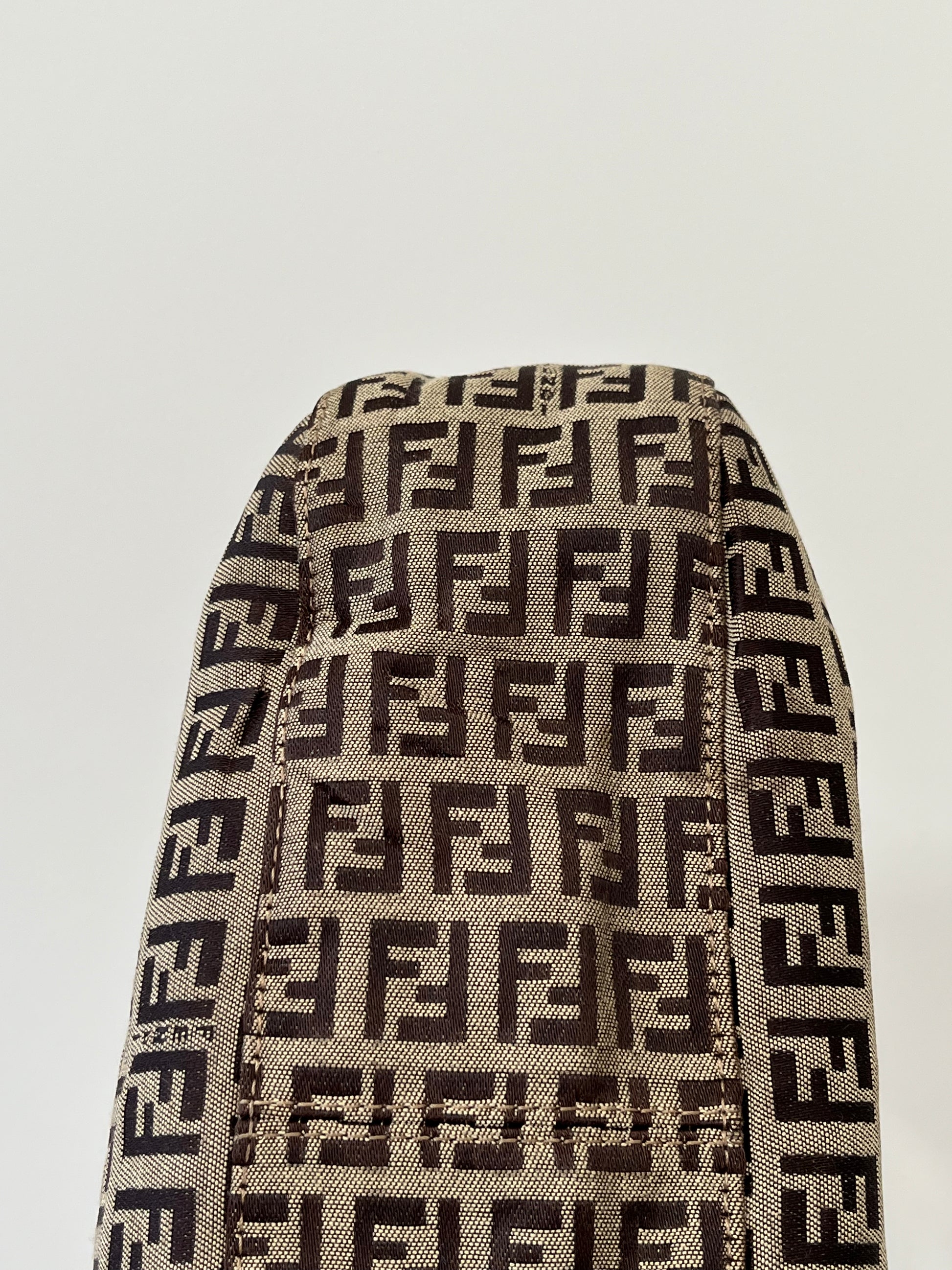 Fendi Zucca Baguette Bag
