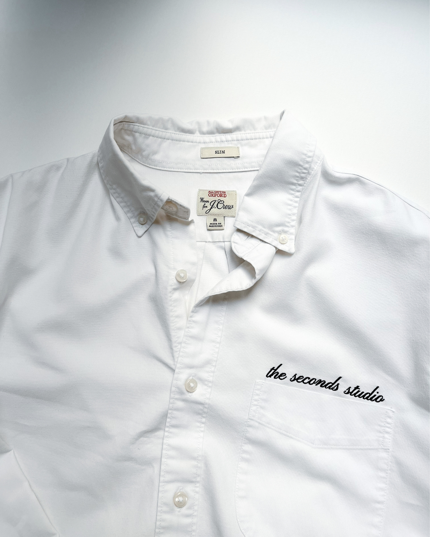 The Seconds Studio Signature Shirt in White