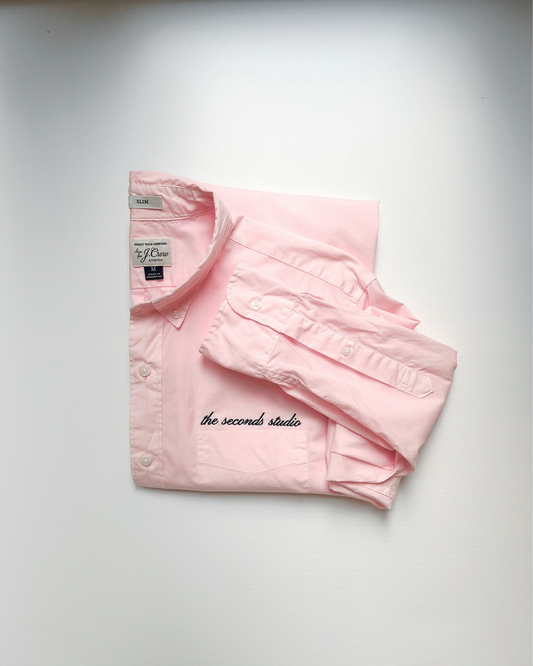 The Seconds Studio Signature Shirt in Pink