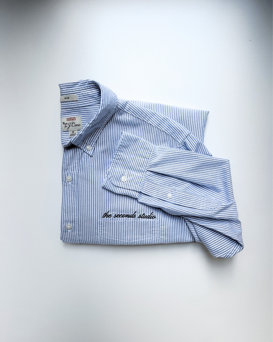 The Seconds Studio Signature Shirt in Blue