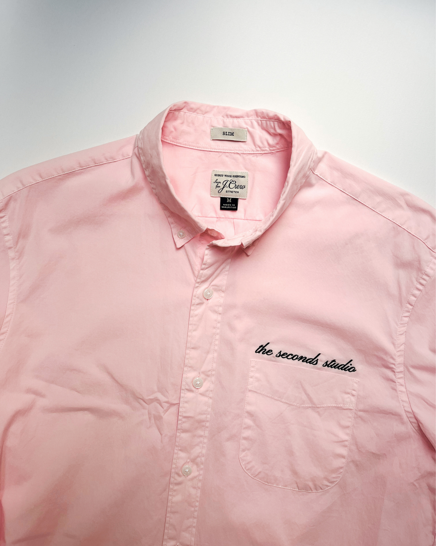 The Seconds Studio Signature Shirt in Pink