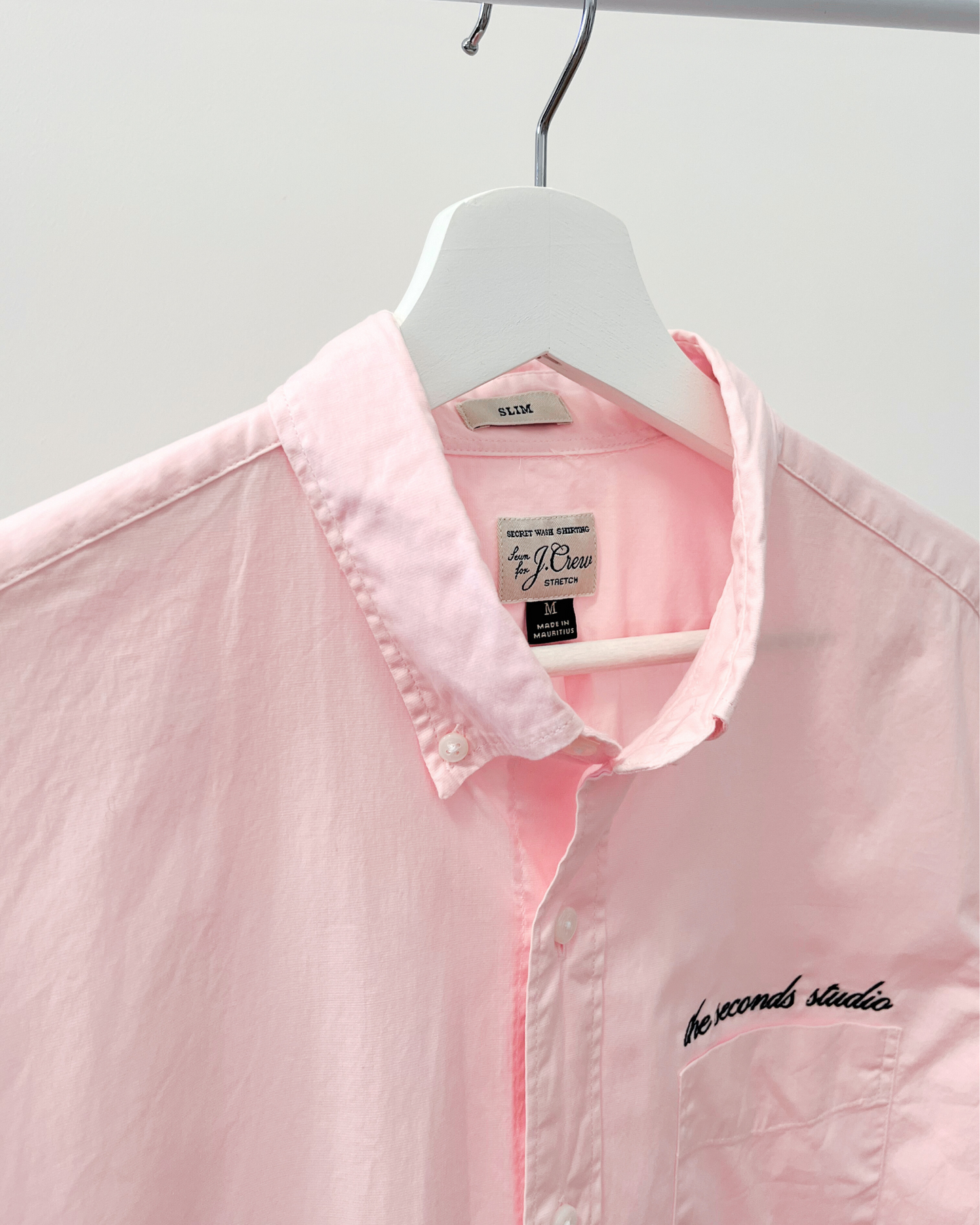 The Seconds Studio Signature Shirt in Pink