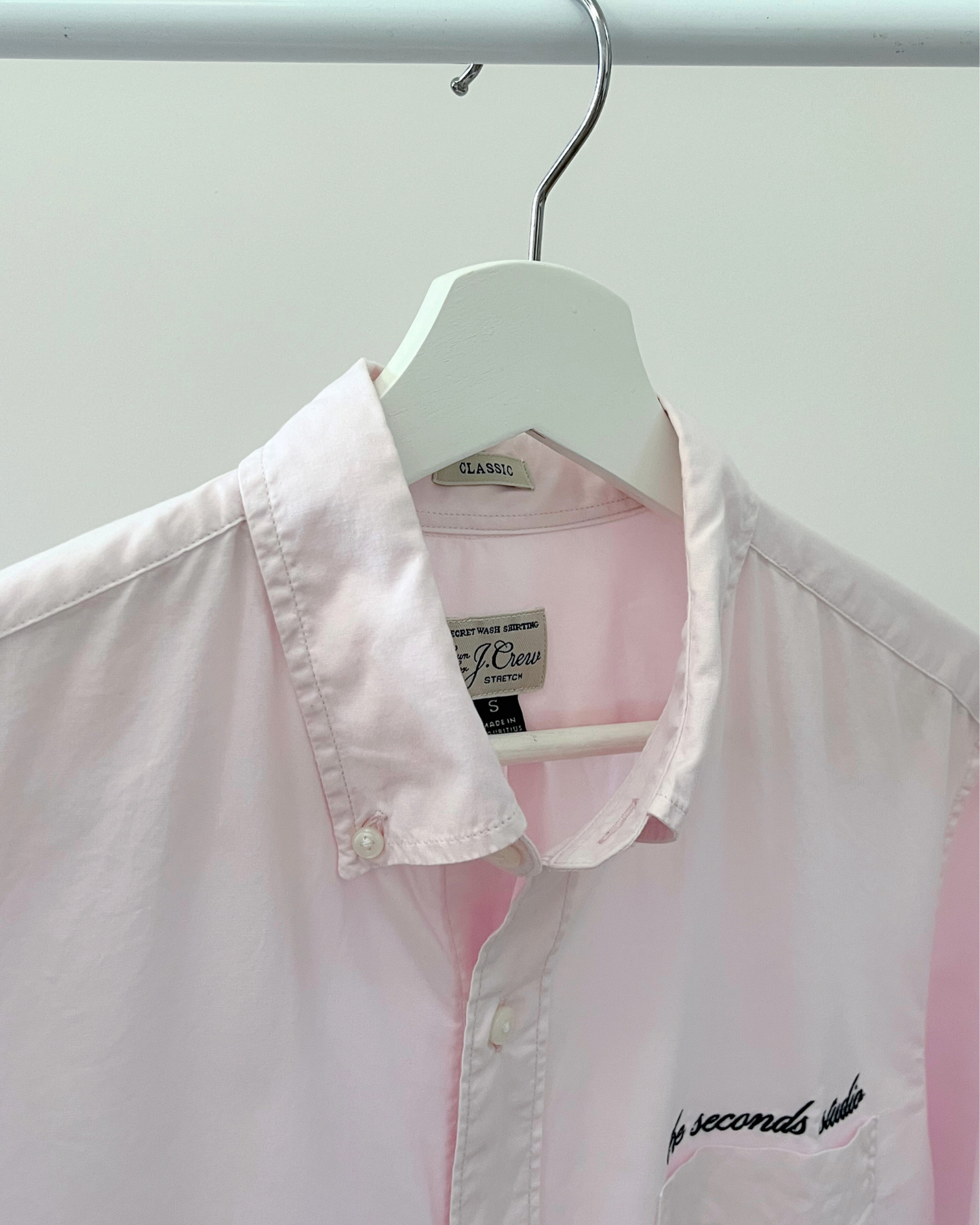 The Seconds Studio Signature Shirt in Pink