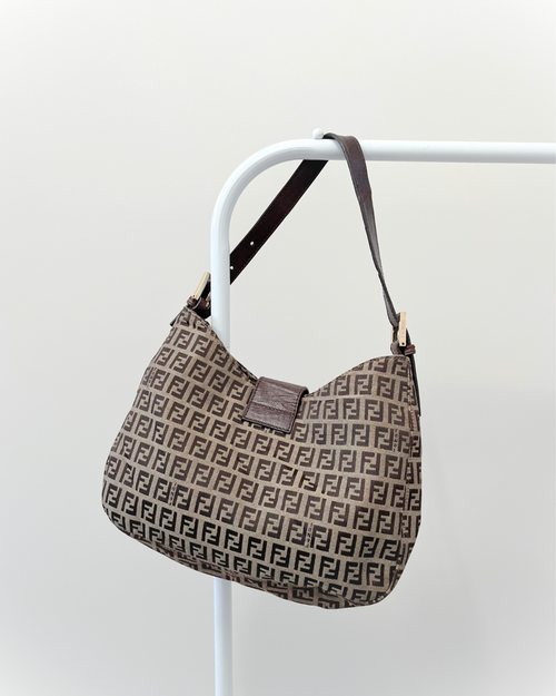 Fendi Zucca Baguette Bag