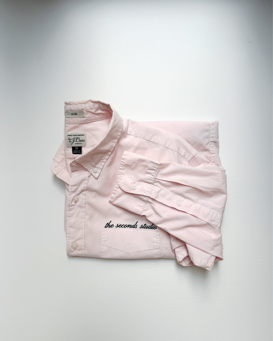 The Seconds Studio Signature Shirt in Pink