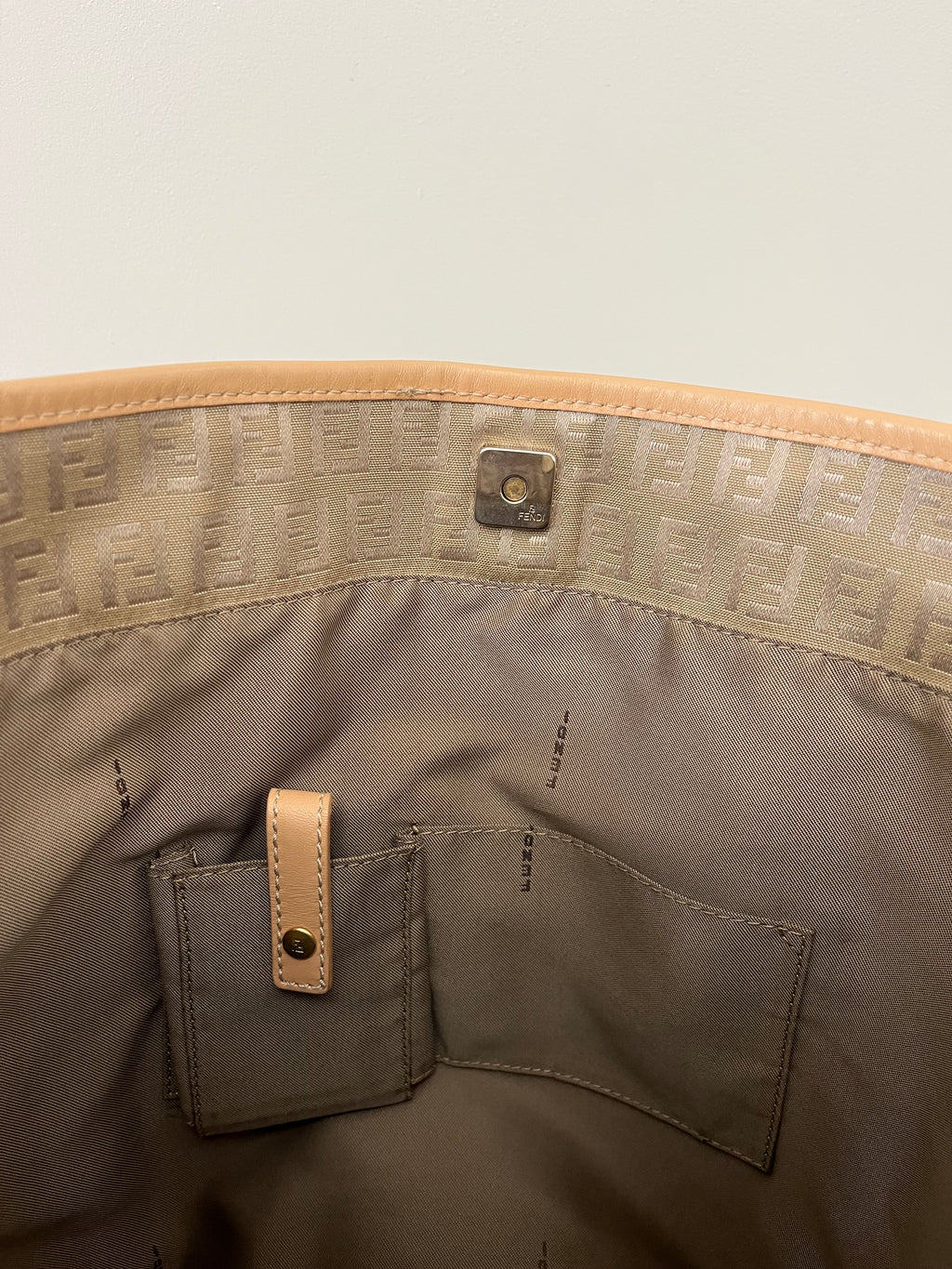 Fendi Zucca Tote Bag
