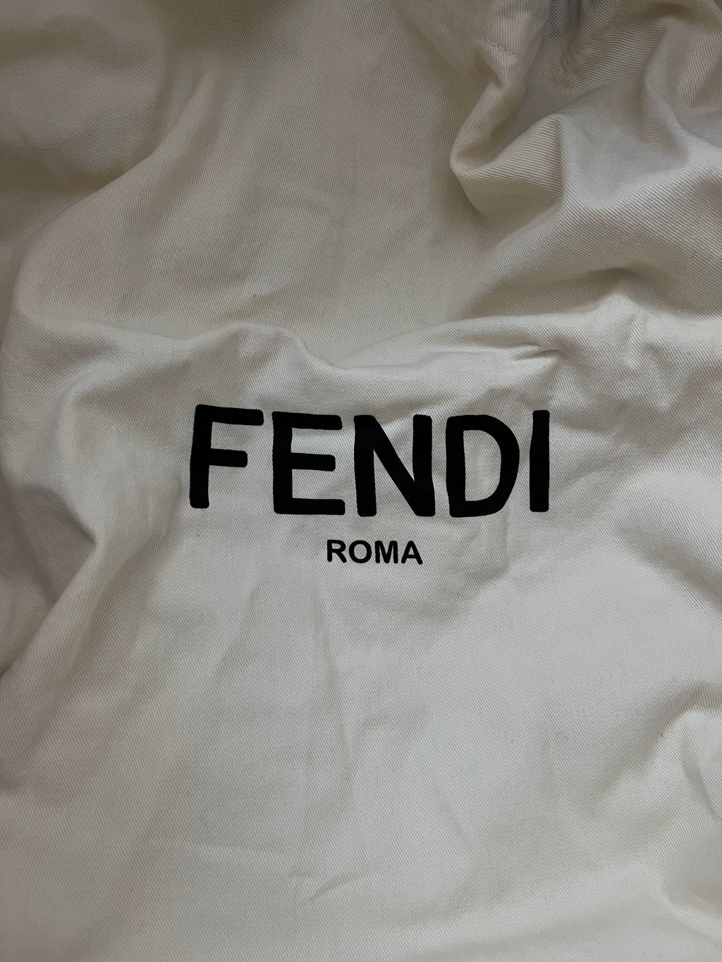 Fendi Zucca Baguette Bag